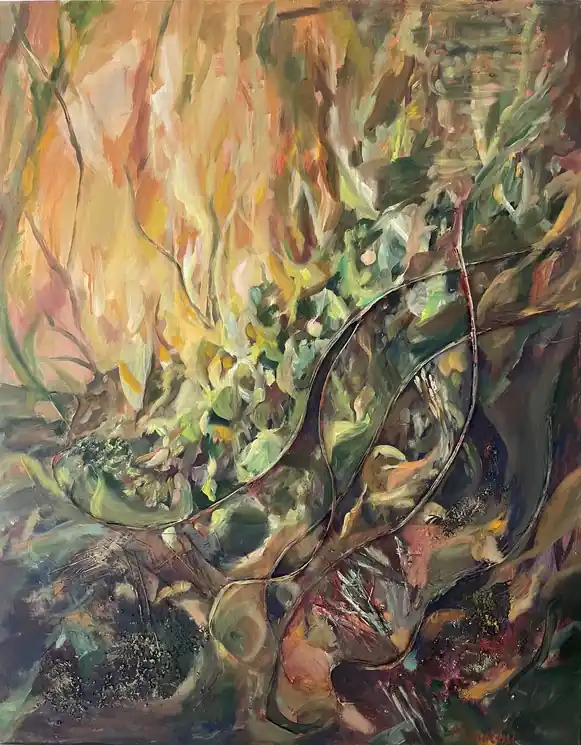 ▷ Embrace the beauty of life. Abstract painting by Momalyu Liubov Kriuchkova, 2024 | Oil Painting for Sale Same Day Shipping