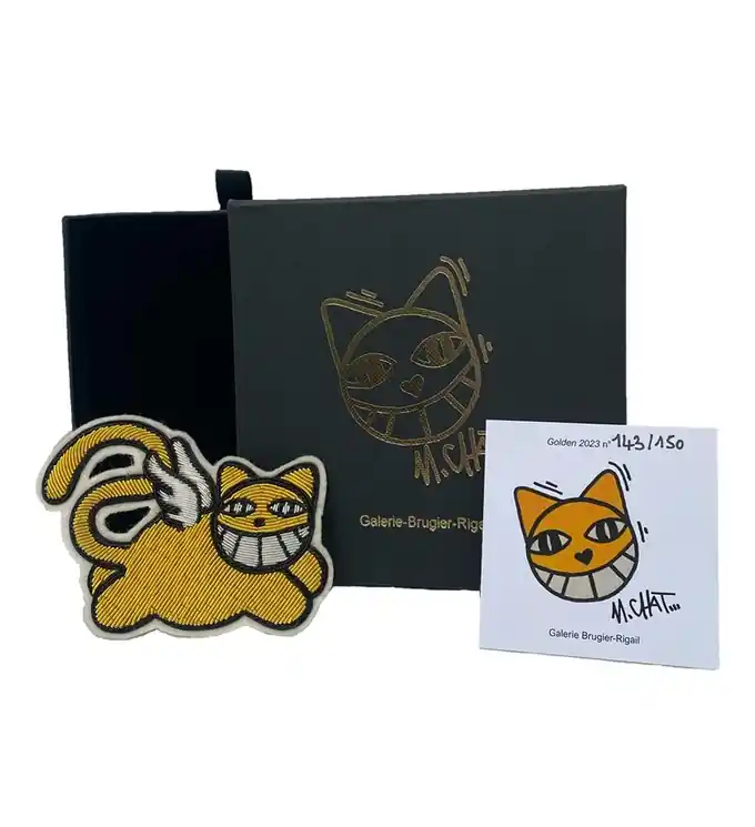 Place Order ▷ M.Chat Golden by M.Chat, 2023 | Embroidery Print