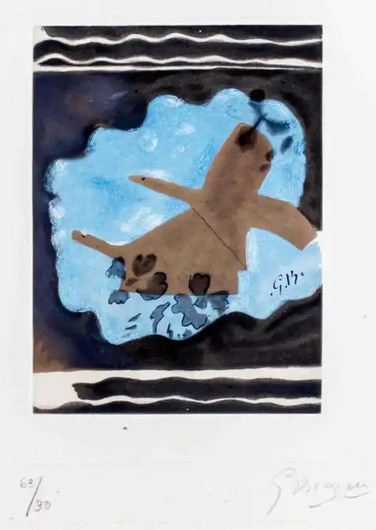Viral ▷ Migration by Georges Braque, 1962 | Etching Print