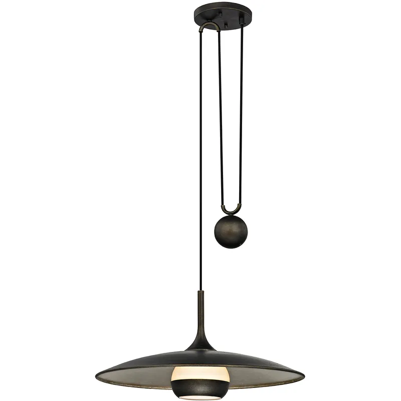Alchemy LED 24 inch Vintage Bronze Pendant Ceiling Light Direct From Factory
