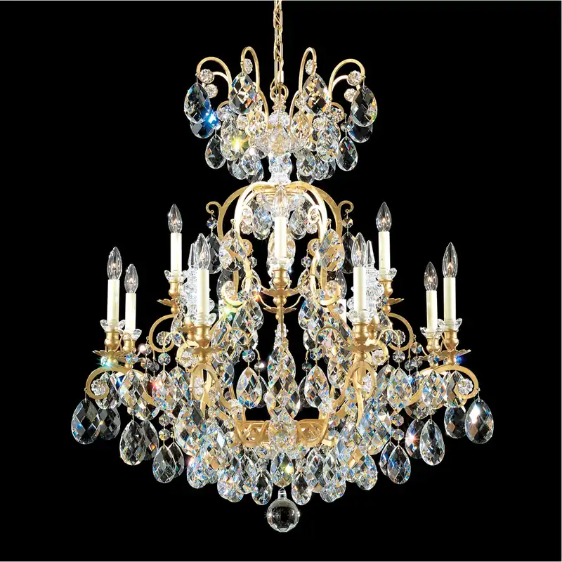 Next Day Delivery Renaissance 13 Light 32 inch Heirloom Bronze Chandelier Ceiling Light in Heritage