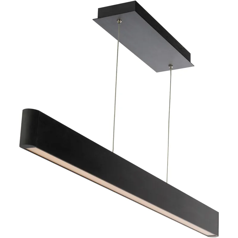 Fast Shipping Volo LED 1.5 inch Black Pendant Ceiling Light, dweLED