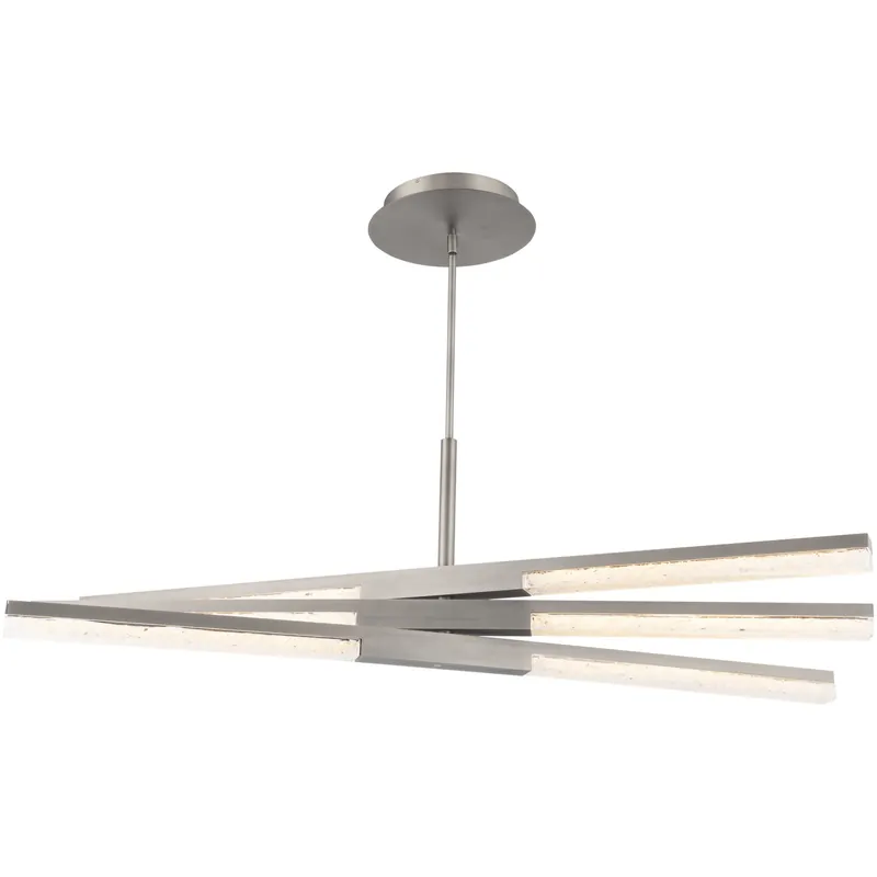 Minx LED 48 inch Antique Nickel Mini Pendant Ceiling Light in 3 Free Shipping