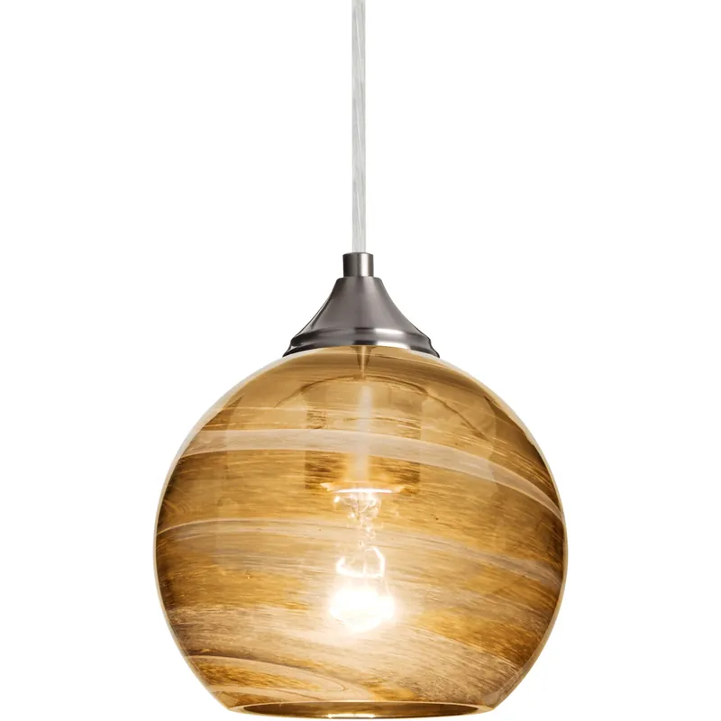 Jilly 1 Light Satin Nickel Pendant Ceiling Light Low Price