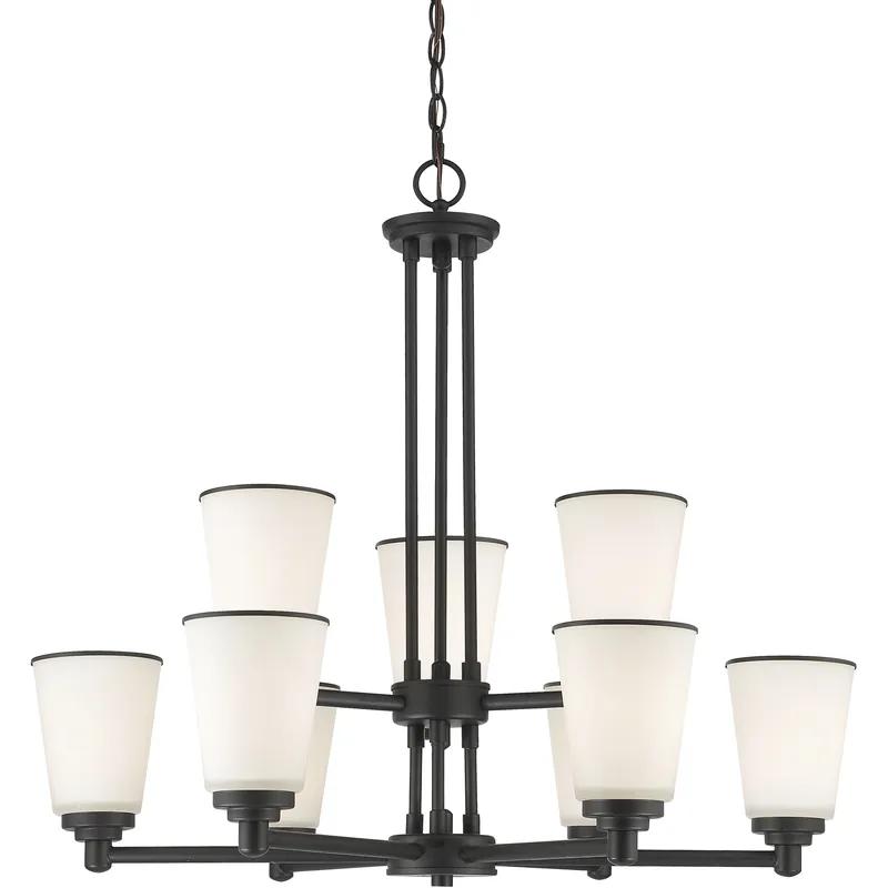 Jarra 9 Light 30 inch Bronze Chandelier Ceiling Light Limited Offer