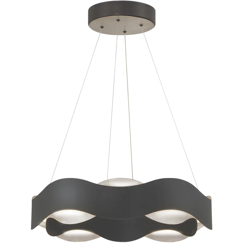Vaughan LED 24 inch Silver and Black Pendant Ceiling Light Time-Limited