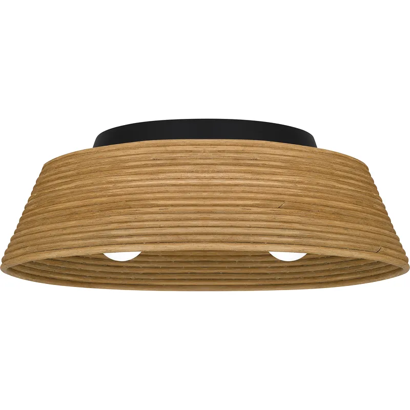 Zahara 3 Light 18.25 inch Matte Black Flush Mount Ceiling Light, Large Bulk Order