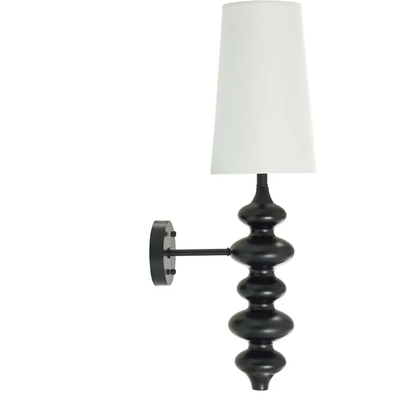 Cheap Adair LED 7.5 inch Black Wall Sconce Wall Light