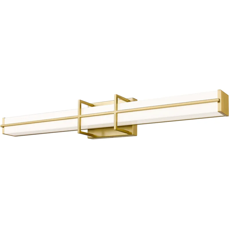 Harrison LED 32 inch Modern Gold Vanity Wall Light Reduced Price