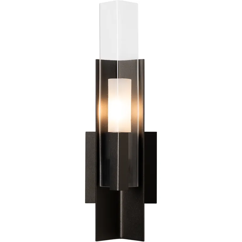 Summit Sconce Wall Light in Oil Rubbed Bronze, Clear Worldwide Shipping