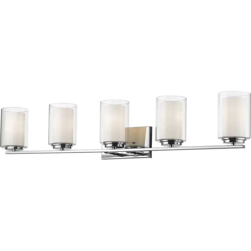 Don’t Miss Out Willow 5 Light 40.5 inch Chrome Vanity Wall Light