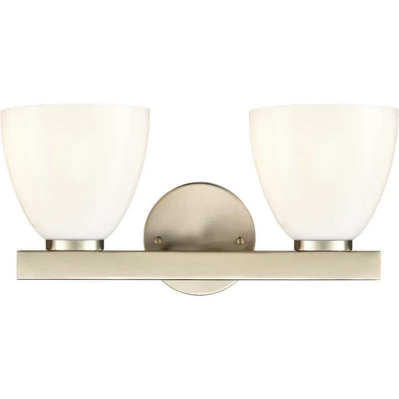 Apria 2 Light 15.75 inch Modern Gold Bathroom Vanity Light Wall Light Place Order