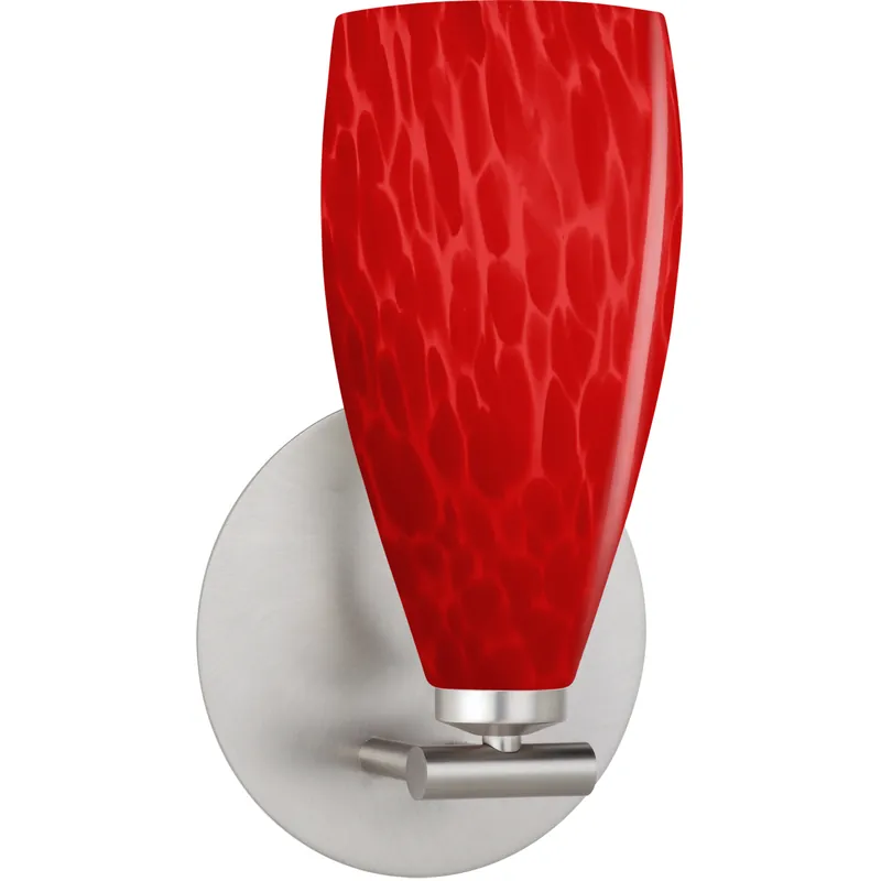 Karli LED 5 inch Satin Nickel Sconce Wall Light Get Yours