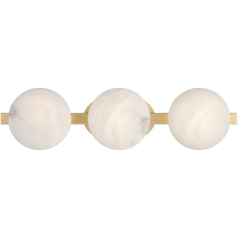 Zill LED 24 inch Lily Gold Vanity Light Wall Light While Supplies Last
