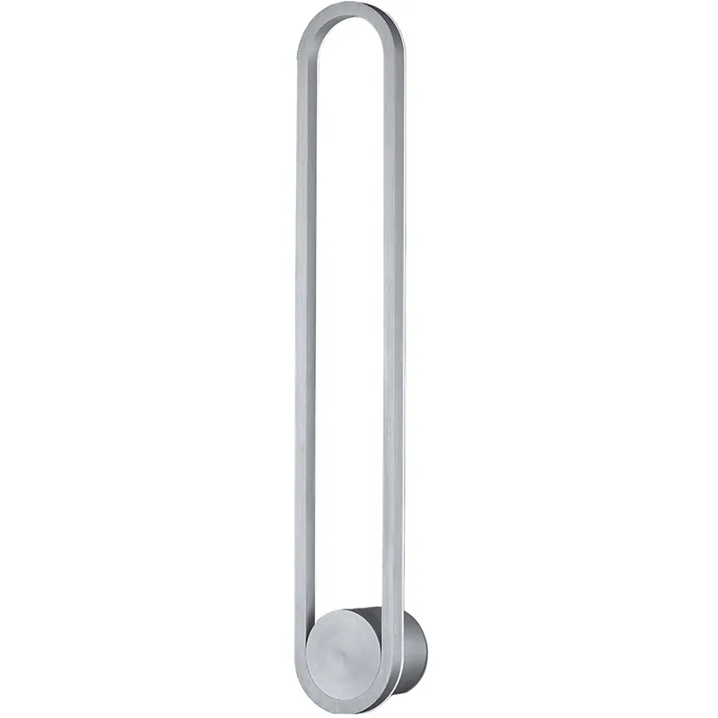 Zeitlos LED 4 inch Satin Nickel with Chrome Wall Sconce Wall Light, Bankamp Line In Demand