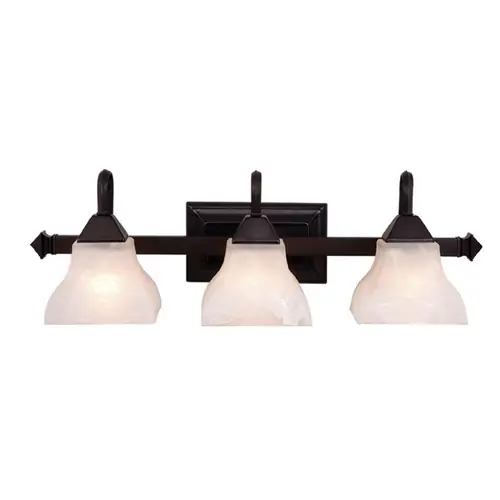 Seasonal Sale Cardiff Oil Burnished Bronze Bathroom Light by Vaxcel Lighting