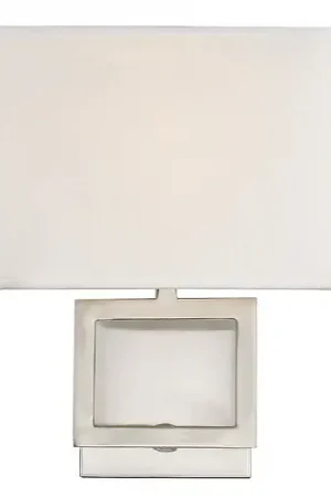 10.38-Inch High Wall Sconce in Brushed Nickel by Meridian High Quality