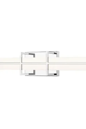 Z-Lite Harrison Chrome LED Vertical Bathroom Light Best Seller