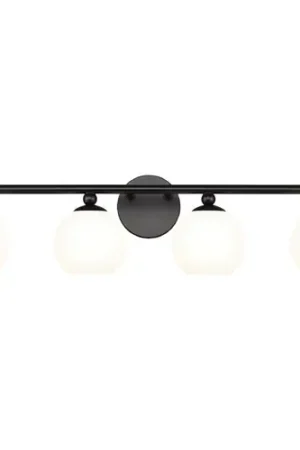 Z-Lite Neoma Matte Black Bathroom Light Direct From Manufacturer