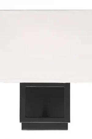 10.38-Inch High Wall Sconce in Matte Black by Meridian Cheap