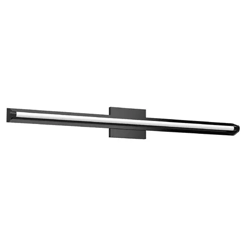 Plymouth 37.5-Inch LED Vanity Light in Black by Kuzco Lighting Price Cut