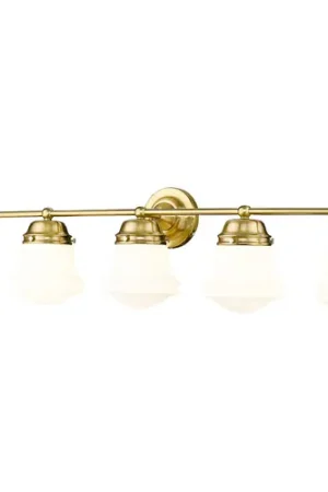 Z-Lite Vaughn Luxe Gold Bathroom Light Price Cut