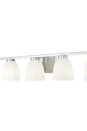 Z-Lite Naya Brushed Nickel Bathroom Light Hassle-Free Returns