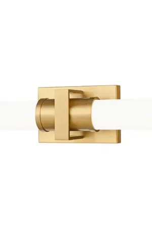 Z-Lite Idris Modern Gold LED Vertical Bathroom Light Viral
