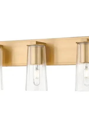 Z-Lite Titus Modern Gold Bathroom Light Crafted