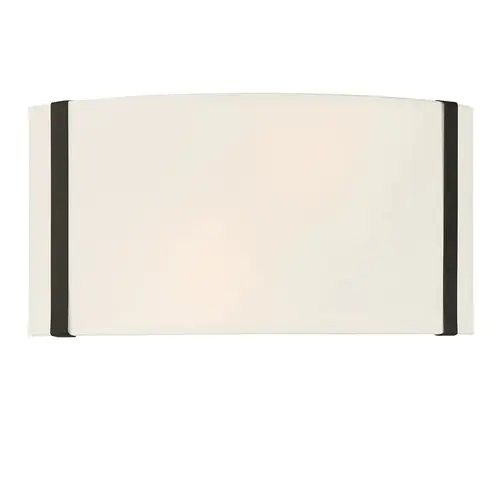 Fulton 2-Light Wall Sconce in Black by Crystorama Lighting High Quality