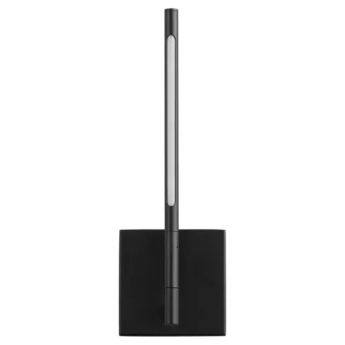 Express Delivery Oxygen by Quorum Palillos Black LED Sconce