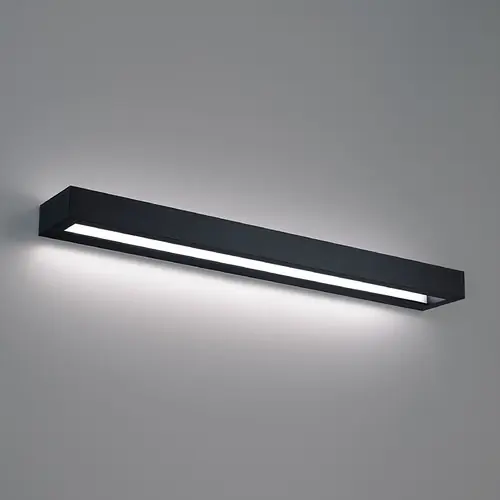Price Drop Open Bar Black LED Vertical Bathroom Light by Modern Forms