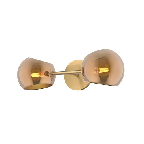 Express Delivery Alora Lighting Willow Brushed Gold Sconce