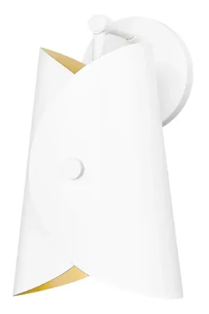 Z-Lite Salone Matte White Sconce Holiday Sale