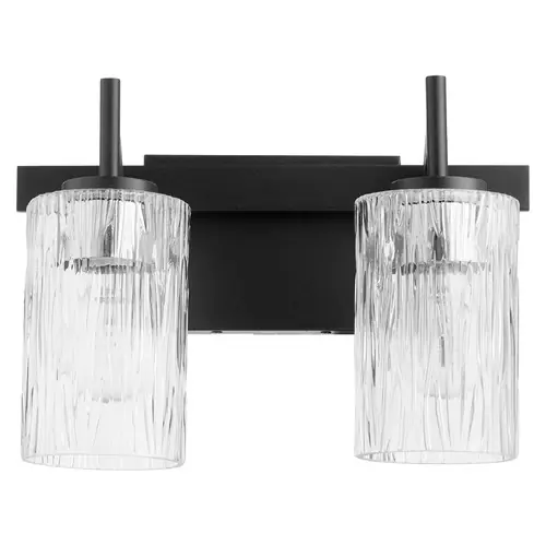 Crafted Noir Bathroom Light by Quorum Lighting