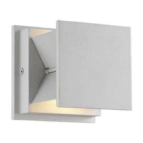 Baffled LED Sconce in Silver Dust by George Kovacs Hot Picks