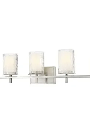 Z-Lite Grayson Brushed Nickel Bathroom Light Trending