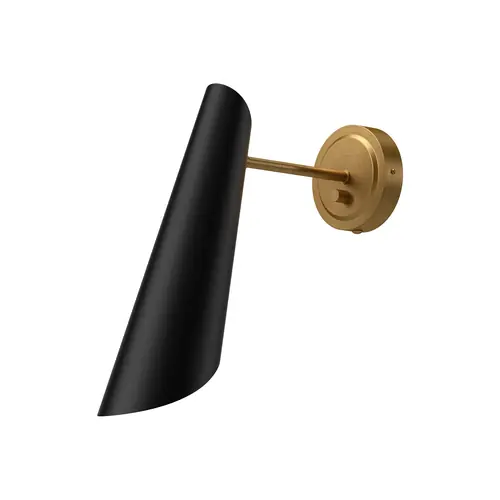 Bargain Alora Lighting Gabriel Aged Gold & Matte Black Switched Sconce