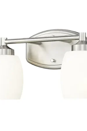 Z-Lite Kendrick Brushed Nickel Bathroom Light Don’t Miss Out