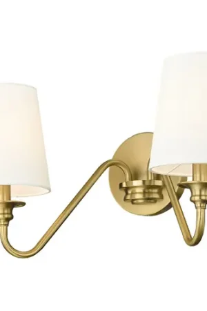 Z-Lite Gianna Modern Gold Sconce No Minimum Order