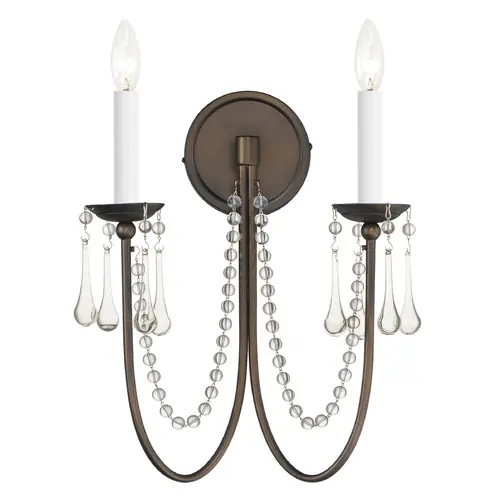 Markdown Maxim Lighting Plumette Chestnut Bronze Sconce