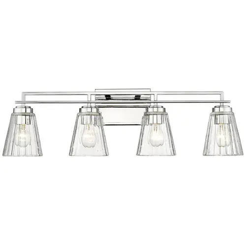 Handmade Z-Lite Lyna Chrome Bathroom Light