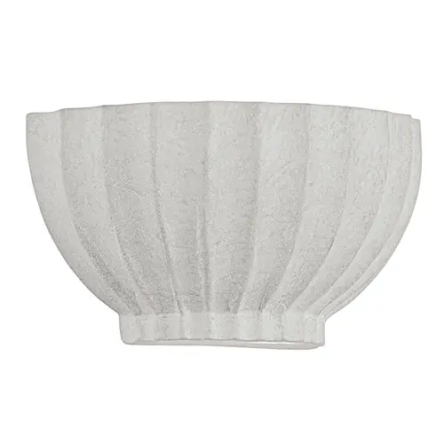 Limited Time Troy Lighting Efron Soft White & Ceramic Ivory Texture LED Sconce