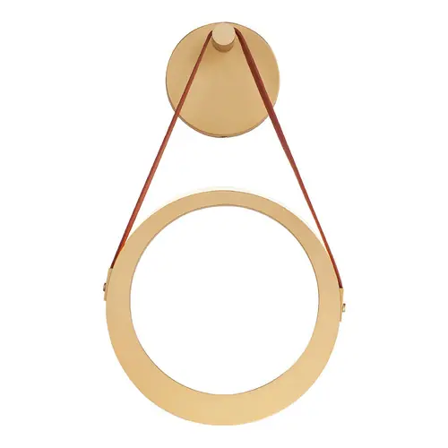 Latest Tether LED Wall Sconce in Natural Aged Brass by ET2 Lighting
