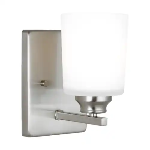 Generation Lighting Vinton Brushed Nickel Sconce New Arrival