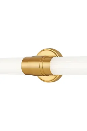 Z-Lite Warwick Modern Gold LED Vertical Bathroom Light Modern