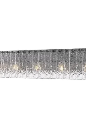 Z-Lite Glacier Matte Black Bathroom Light Limited Offer