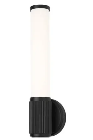 Z-Lite Solange Matte Black LED Sconce Money Back Guarantee