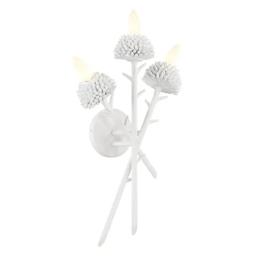 North Fork by Robin Baron Sand White Sconce by Minka Lavery Instant Buy
