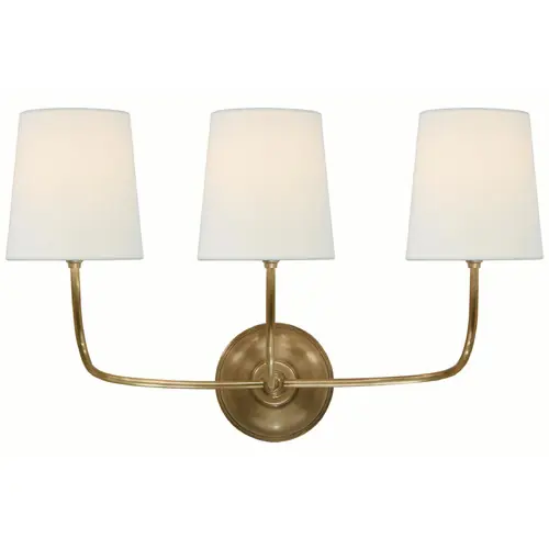 Hot Picks Visual Comfort Signature Collection Thomas O'brien Vendome Hand-Rubbed Antique Brass Sconce